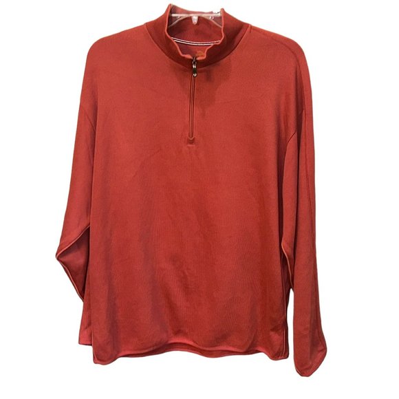Tommy Bahama Other - Men's Tommy Bahama Pull Over 1/4 Zip Cotton Sweater Size Large